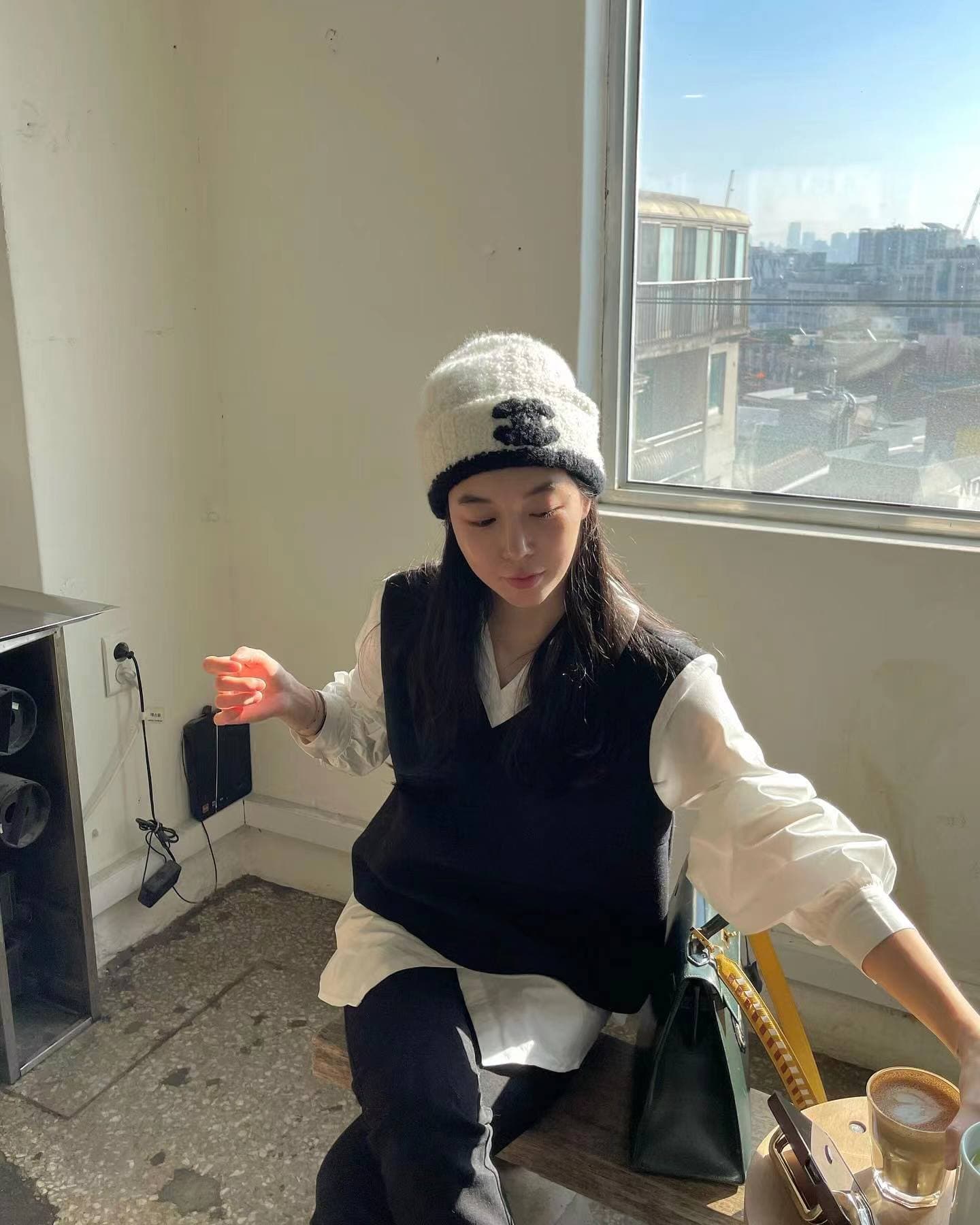 도시 출퇴근 배색 긴팔 셔츠 루즈핏 셔츠 chic Chic 작은 대중 디자인 맨위 이미지 3