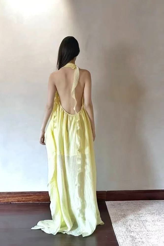 슬림해 보이는 불규칙 슬립 롱 스커트 예복 아침 로브 해변 드레스 이미지 5