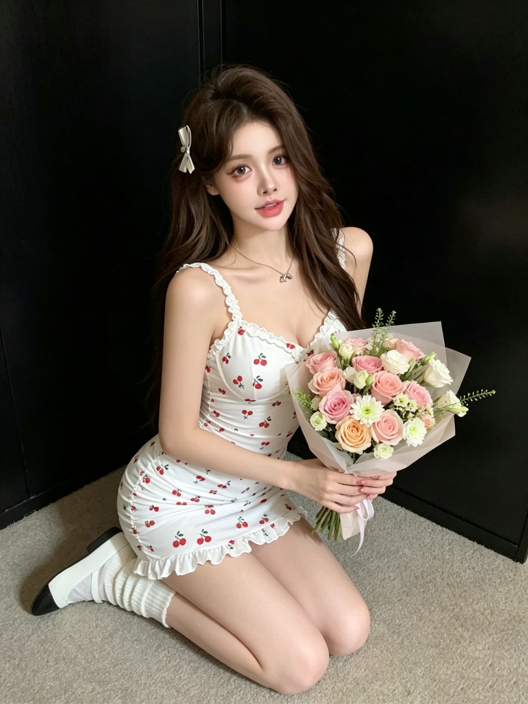 실사 순수한 욕망 섹시함 달콤함 핫걸 몸매 가꾸기 타이트 스커트 신축성 슬립 여성 드레스 이미지 2