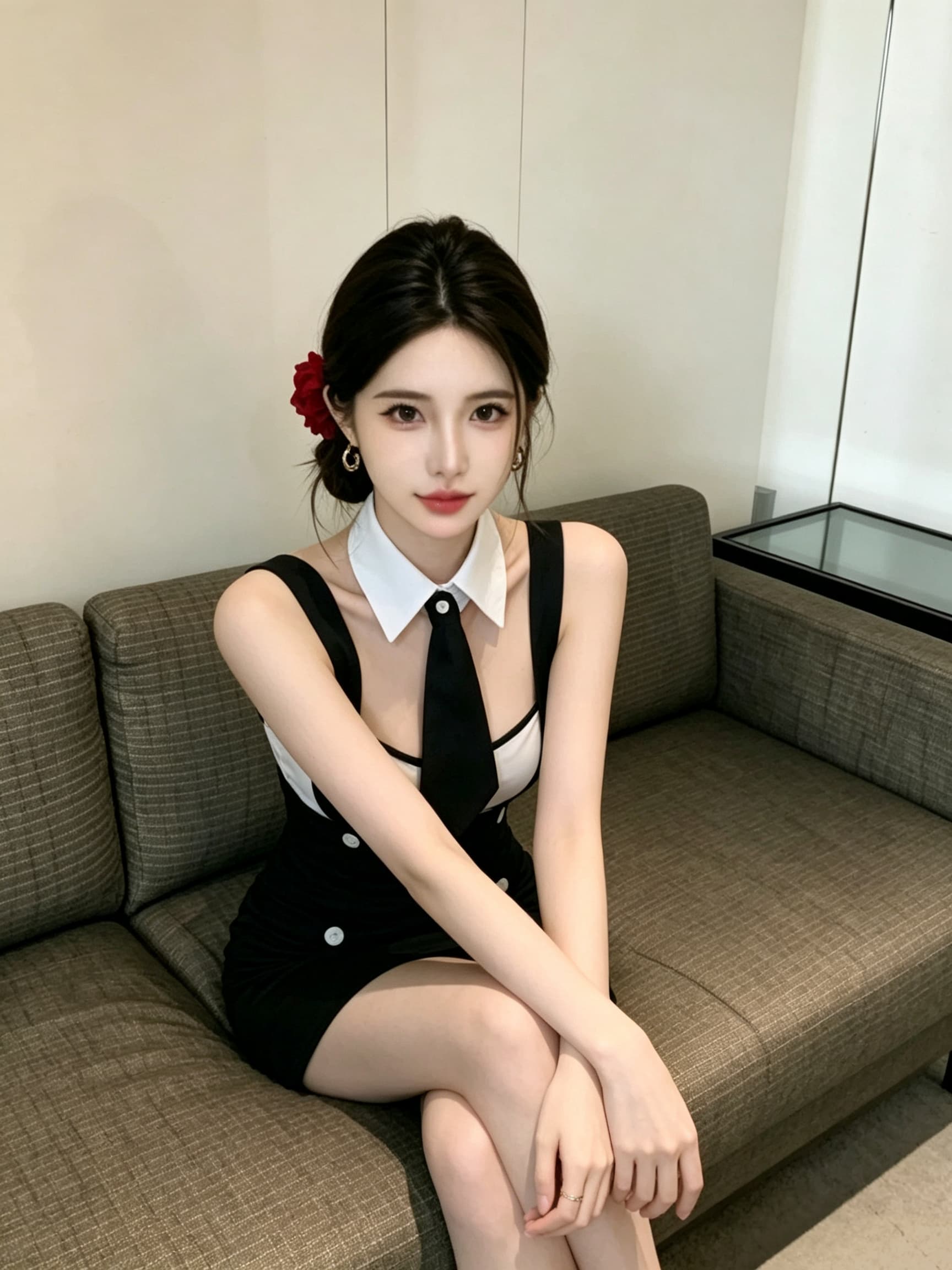 실사 패션 멜빵 몸매 가꾸기 타이트 스커트 섹시함 튜브탑 여성 드레스 상세 이미지 9