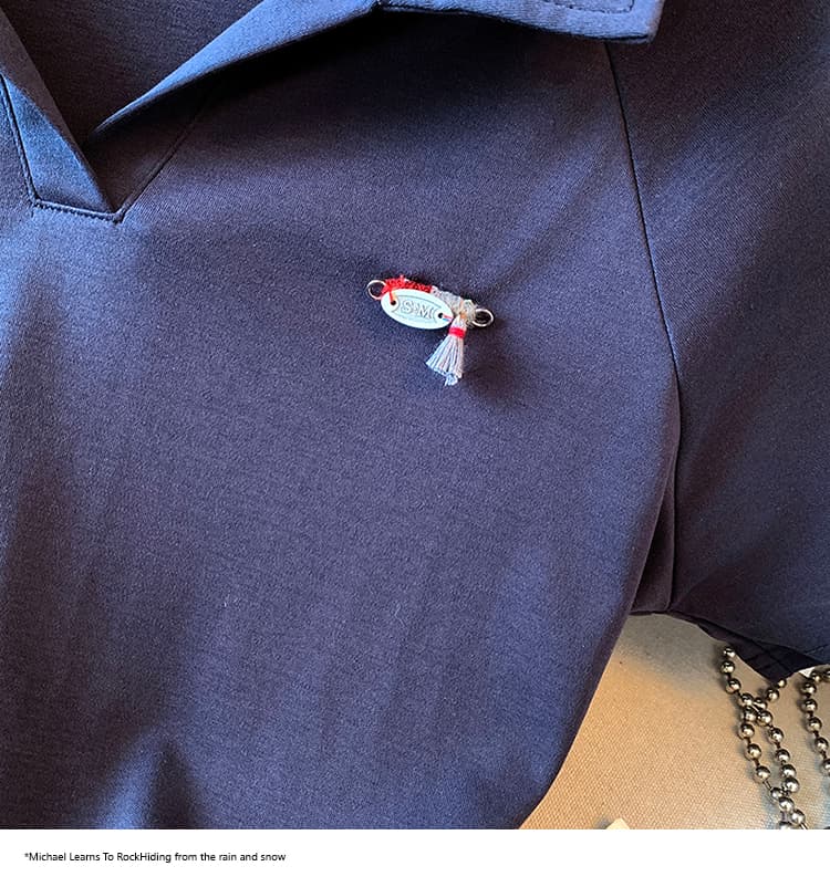 2026 여름 새로운 POLO 칼라 한 부서 작은 청신 반팔 티셔츠 여성 몸매 가꾸기 슬림해 보이는 디자인 센스 쇼트 스타일 맨위 상세 이미지 27