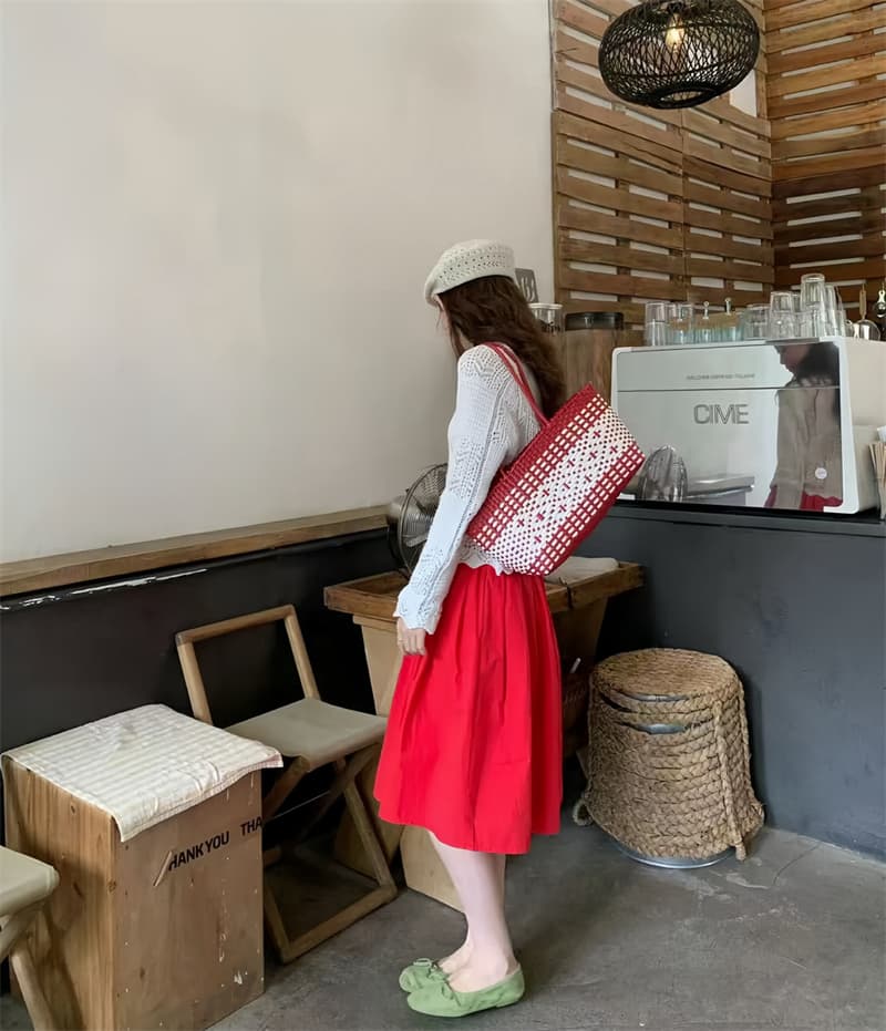 한 부서 패션 품격 다용도 단색 실버 라인 니트 오픈 가디건 여성 가을 여름 새로운 슬림해 보이는 얇은 스타일 긴팔 맨위 상세 이미지 27