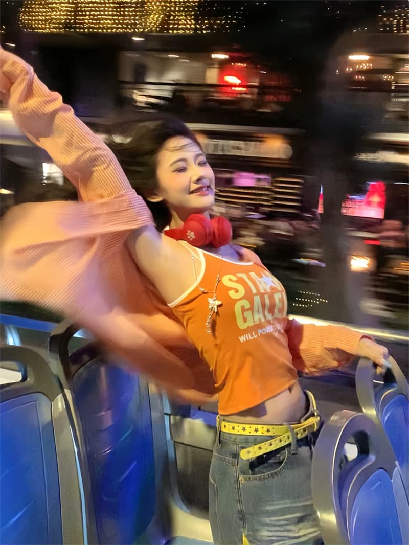 아메리칸 거리 핫걸 캐미솔 여름 패션 외출용 인사이드 가져 가라. 나만의 것을 가져와 라. 가슴 패드 캐주얼 슬림해 보이는 맨위 상세 이미지 17