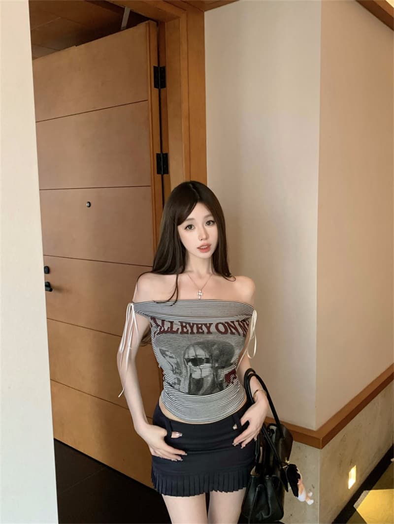 사람들 면 260 그램 벨트 가슴 패드 프린트 조끼 슬립 티셔츠 여름 몸매 가꾸기 슬림해 보이는 섹시함 순수한 욕망 표지 고기 맨위 상세 이미지 22