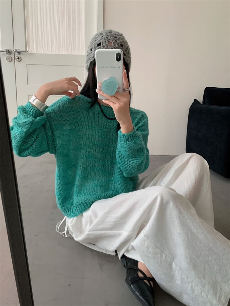2026 년 새로운 가을 패션 부드러운 바람 연령 감소 프랑스식 니트 스웨터 여성 작은 대중 고급 센스 스웨터 맨위 상세 이미지 7