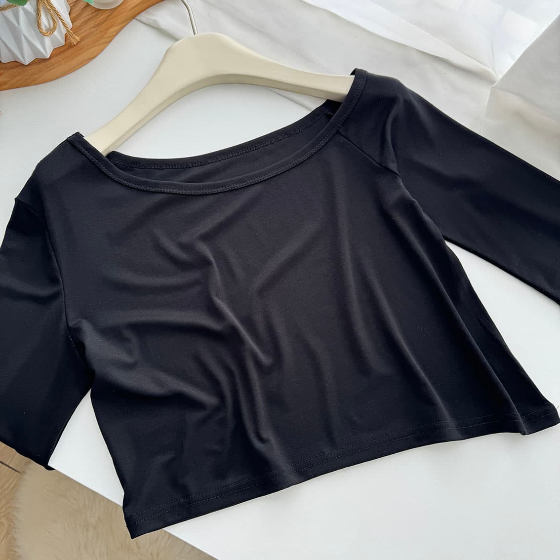 yolo shop 안개 센스 레오파드 무늬 프린트 캐주얼 루즈핏 와이드 레깅스 바지 여름 높음 그램 무거운 스트레이트 운동 긴 바지 상세 이미지 13