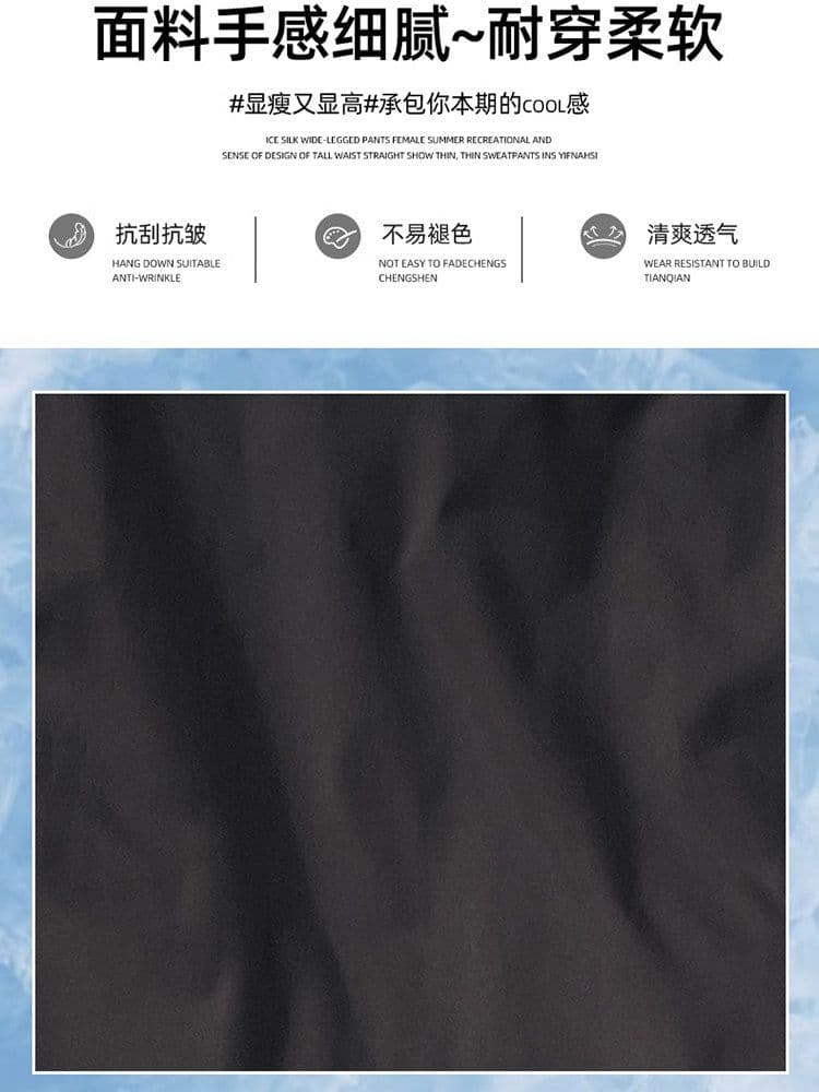 2026 여름 새로운 고급 센스 속도 건조한 워크웨어 높음 폭탄 안감 안감 노출 방지 반신 스커트 여성 이미지 2