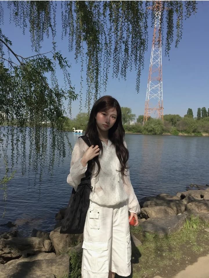 여름 루즈핏 도트 무늬 캐주얼 다용도 후드 지퍼 자외선 차단 셔츠 재킷 상세 이미지 2
