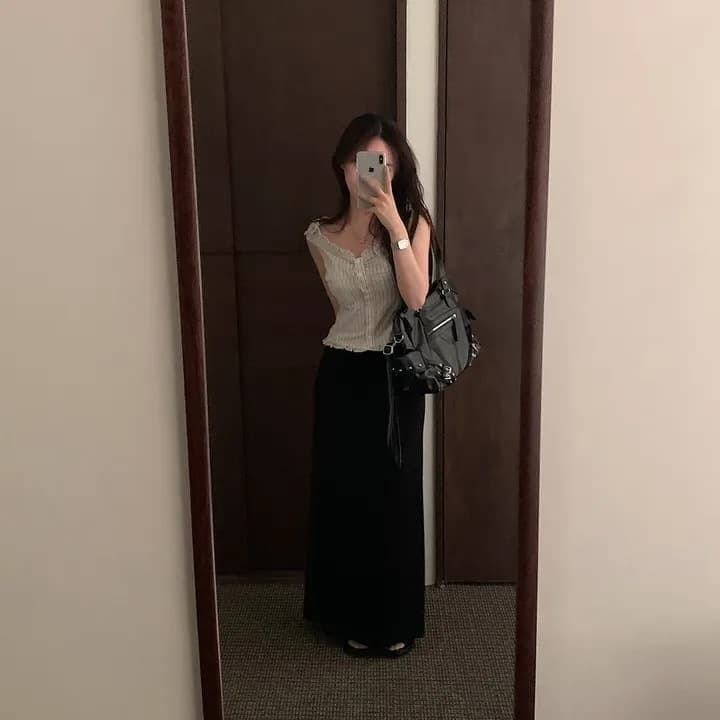여름 섹시함 Pleat 측면 상쾌 블루 스트라이프 수 있습니다. 오프숄더 둘 착용 셔츠 상세 이미지 68