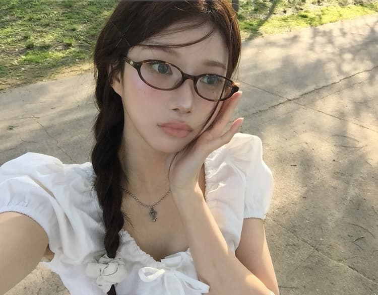 chic 한국 스타일 라운드 넥 펌프 로프 허리 수축 품격 다용도 셔츠 상세 이미지 35