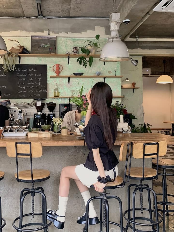 여름 새로운 디자인 센스 나비 매듭 허리 수축 셔츠 상세 이미지 27