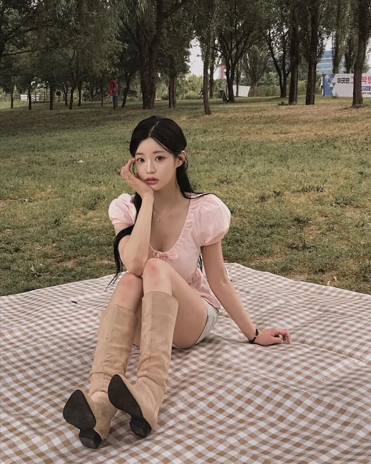 라운드 넥 펌프 로프 허리 수축 품격 다용도 셔츠 상세 이미지 81