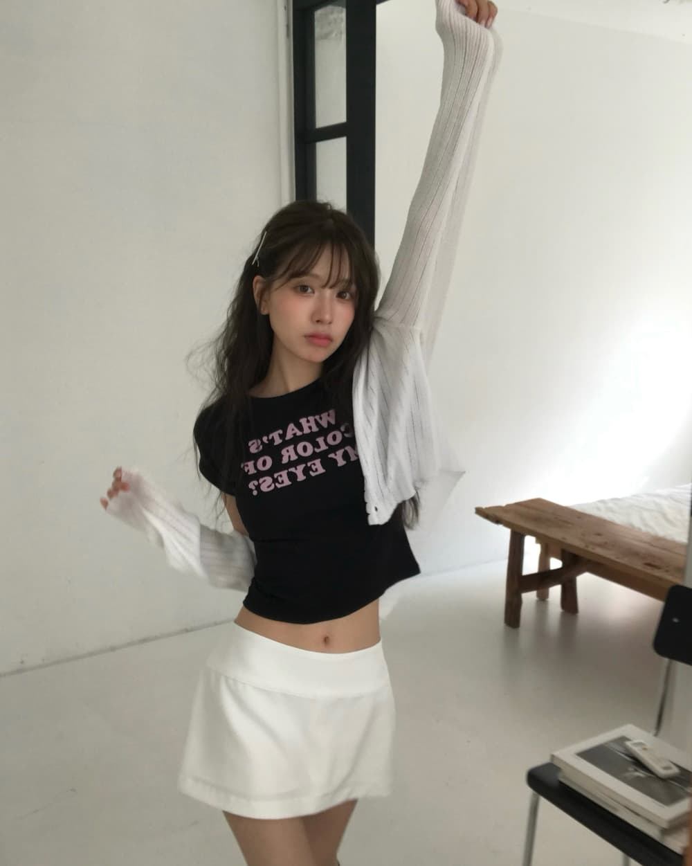 섹시함 몸매 가꾸기 타이트 스커트 미니 스커트 반신 스커트 치마바지 상세 이미지 90
