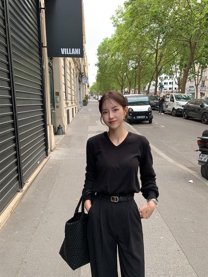 다용도 수직 바닥 청소 캐주얼 긴 바지 상세 이미지 4