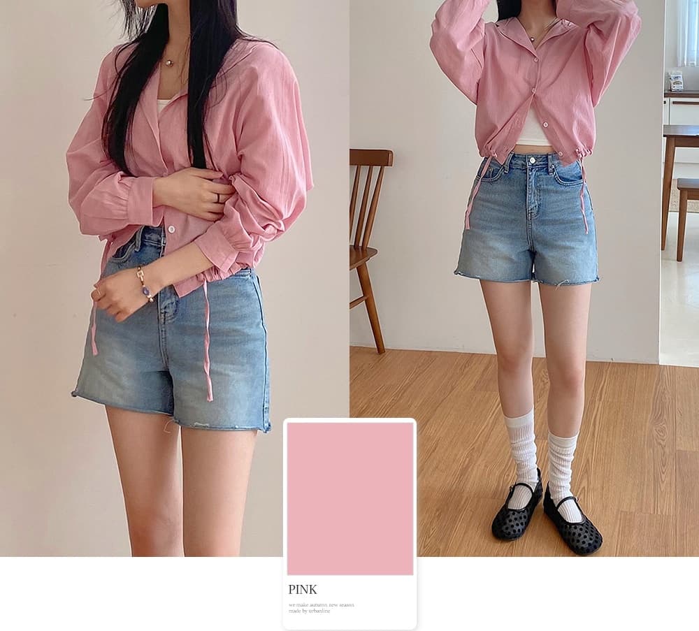 가을 새로운 자외선 차단 펌프 로프 까마귀 상세 이미지 2