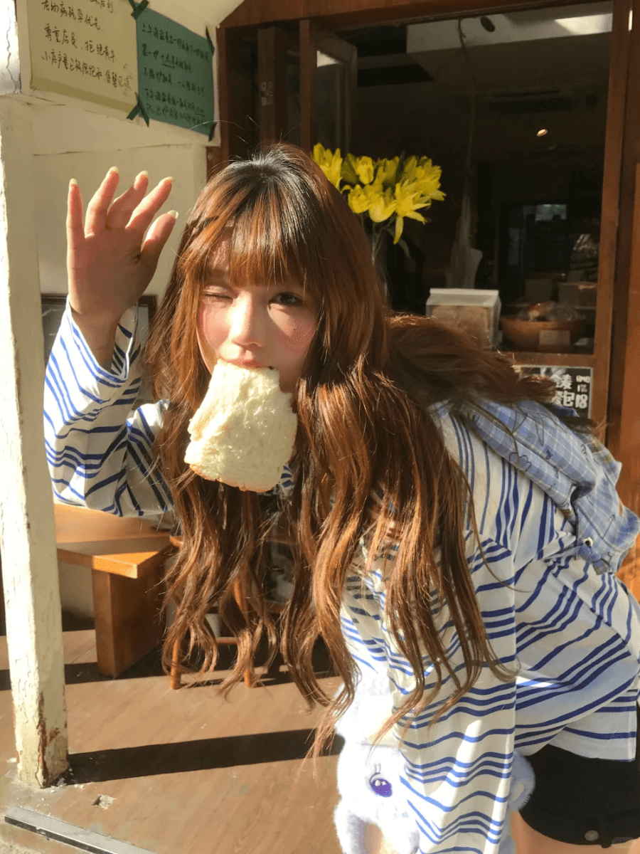 원본 형세 천 POLO 칼라 스트라이프 생방송 품질 라운드 넥 맨위 여성 의류 상세 이미지 7
