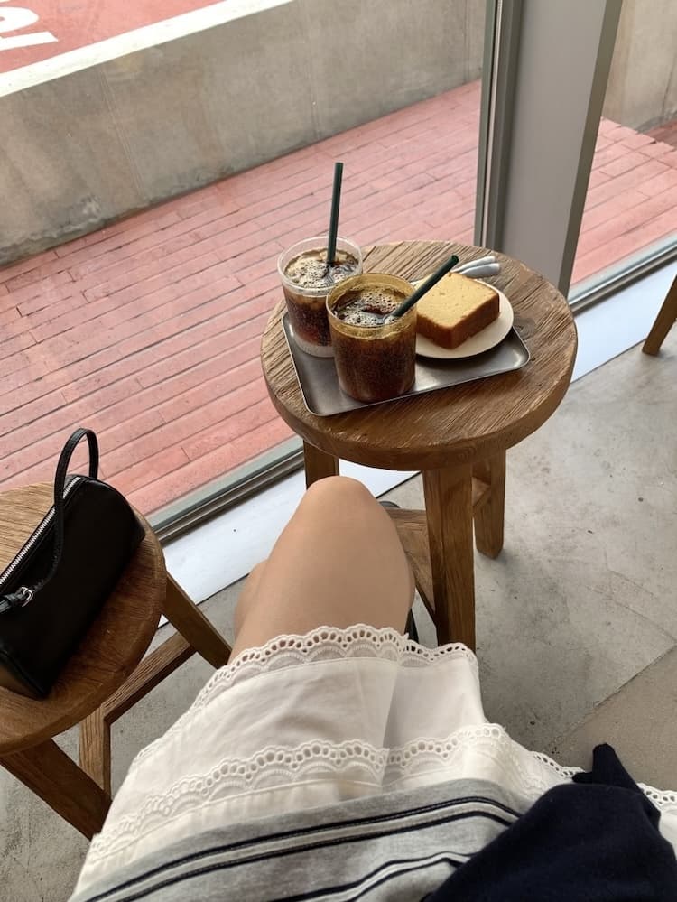 이른 가을 POLO 칼라 스트라이프 느긋한 루즈핏 긴팔 티셔츠 상세 이미지 15