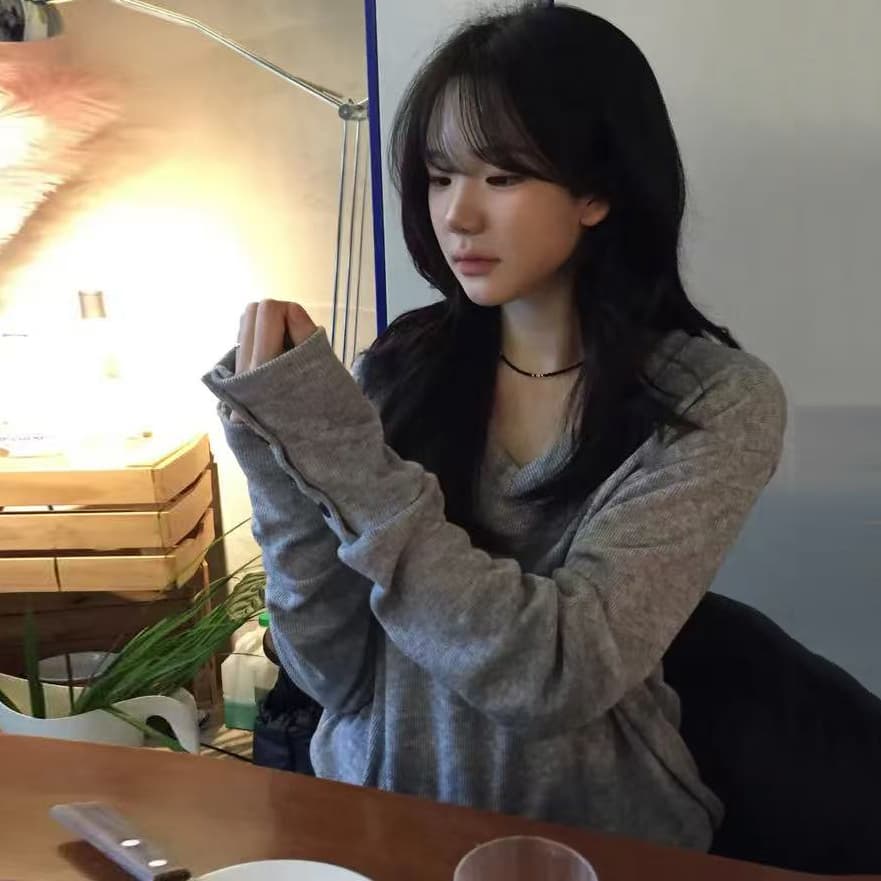 한 부서 품격 부드러운 다용도 트임 커프스 디자인 외출용 인사이드 가져 가라. 니트 스웨터 맨위 이미지 3