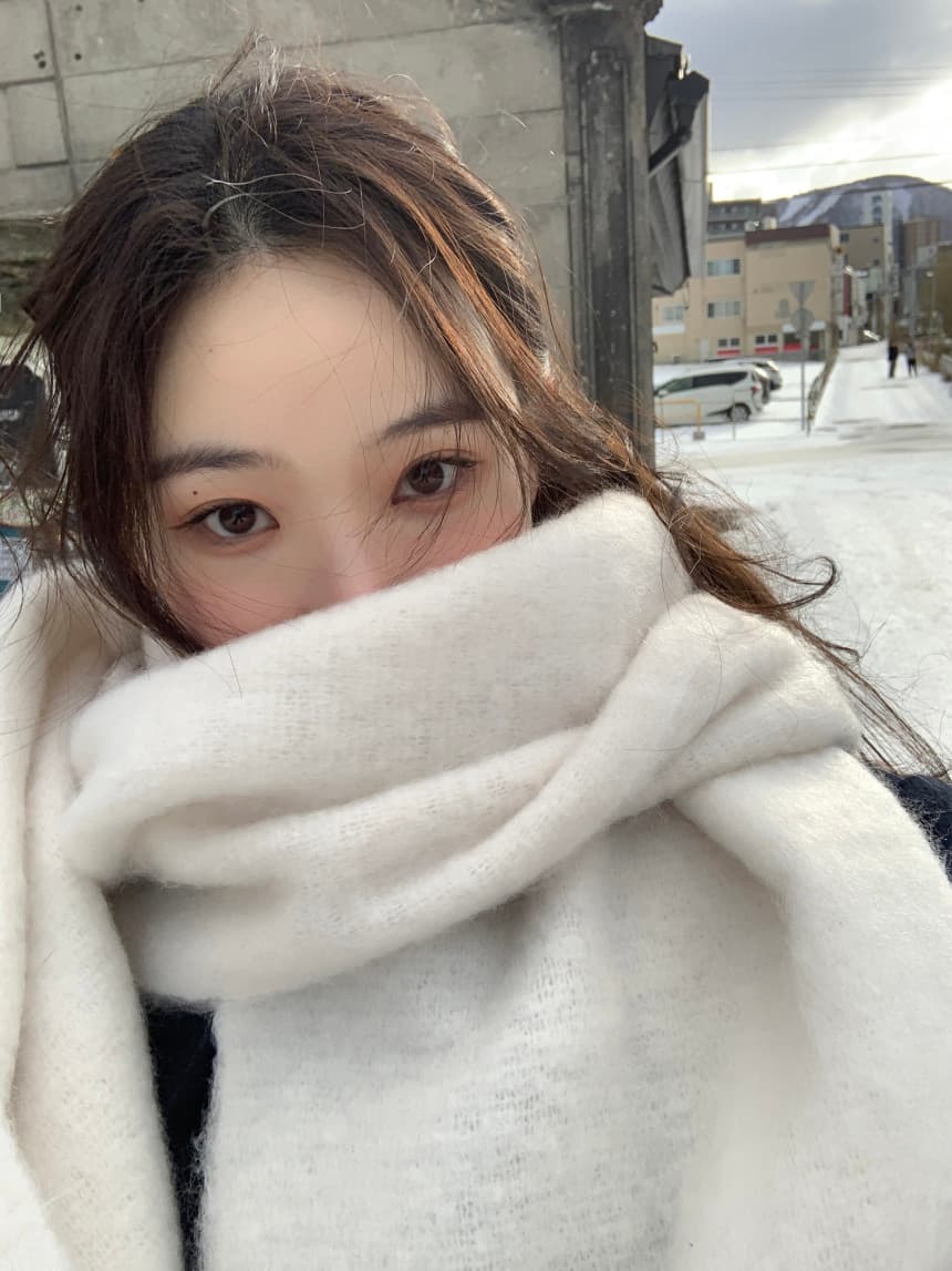 레트로 품격 겨울 두꺼운 솜을 넣은 이중 버튼 루즈핏 모직 외투 모직 코트 상세 이미지 20