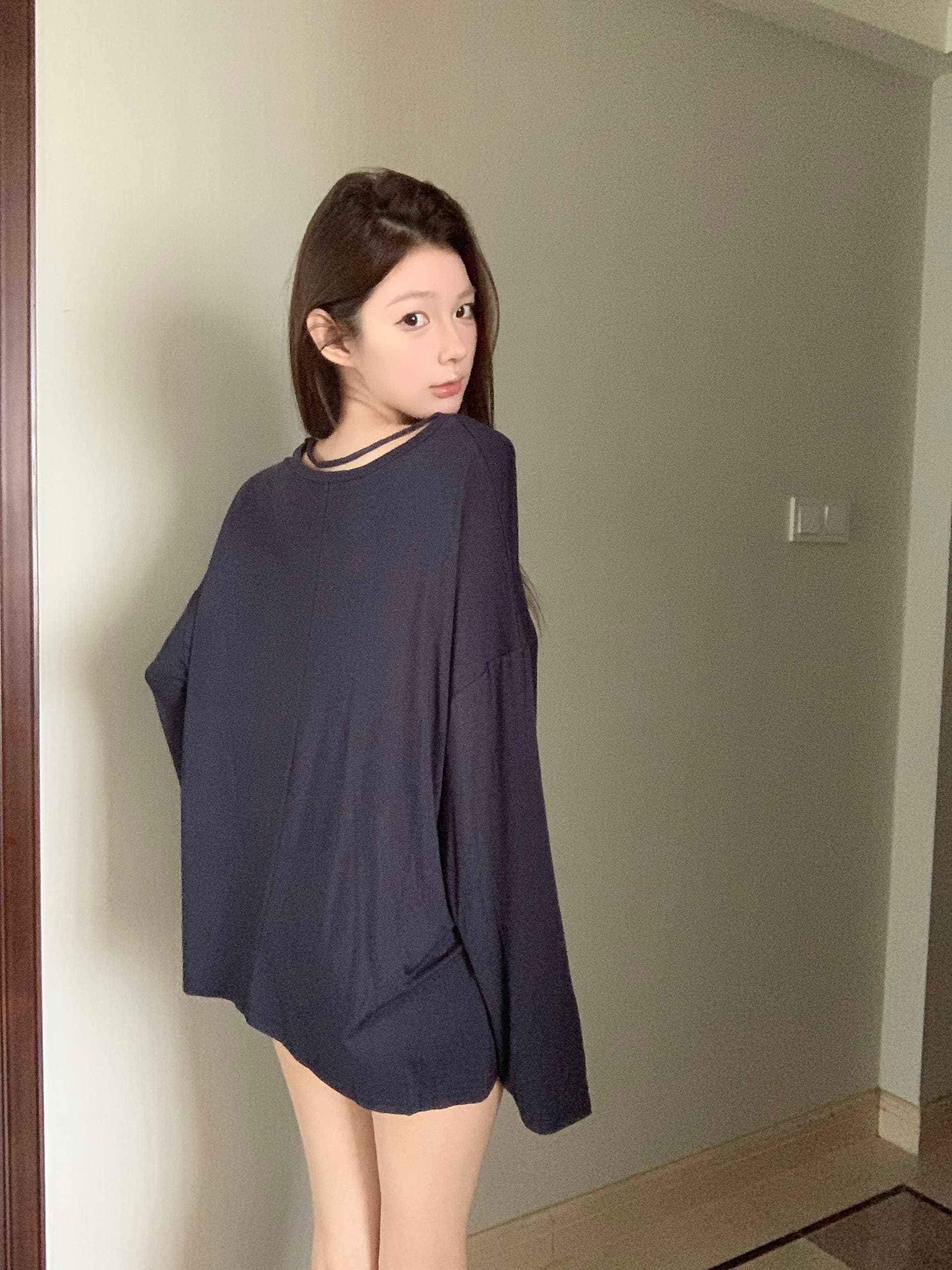 실사 아니요 가격 인하 하오 형제 엄격한 선택 하이난 사설 서비스 티셔츠 품격 다용도 패션 슬림해 보이는 V넥 디자인 일상 상세 이미지 16