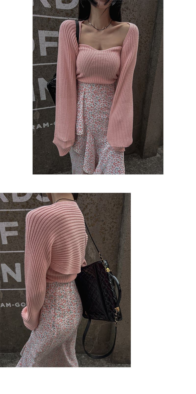있음 선적 허리밴드 레이스 패치워크 불규칙 반신 스커트 상세 이미지 13