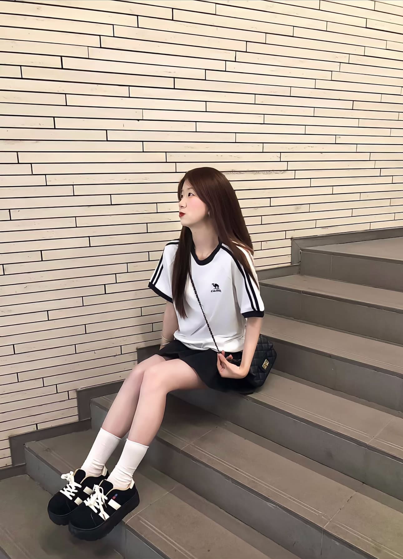 여름 착용 가져 가라. 에이즈 환자 여성 세트 2026 한 부서 사소한 로얄 자매 빛 요리 한 달콤한 매운맛 바람 Chic 맨위 세트 투피스 세트 이미지 3