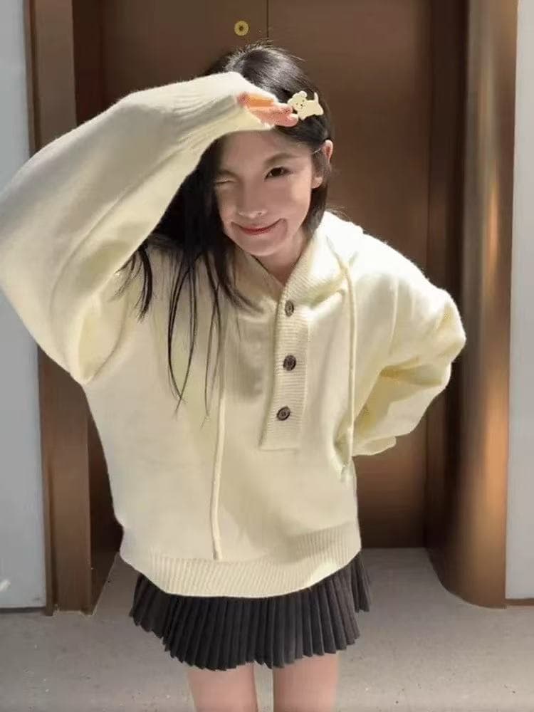 겨울 의류 새로운 슈퍼 화재 전체 집합 부드러운 코치 착용 가져 가라. 로얄 자매 소금 부서 빛 요리 한 바람 아름다운 스웨터 투피스 슈트 이미지 3