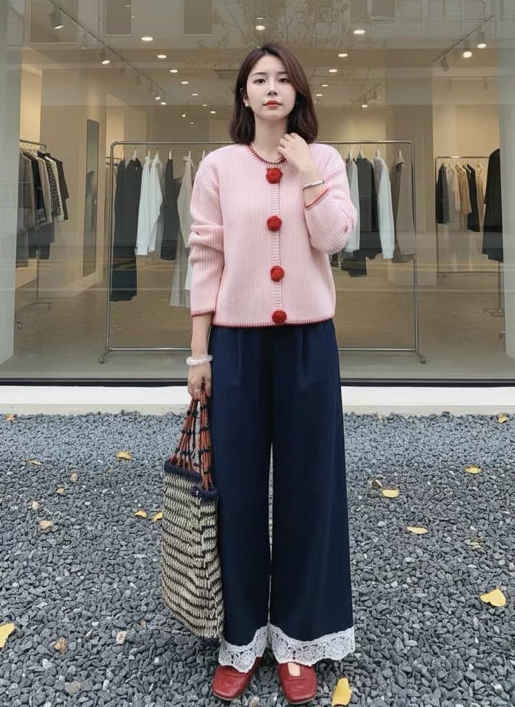 조기 가을 2026 슈퍼 화재 연령 감소 자이언트 잘 생긴 아름다운 아름다운 한 부서 전체 집합 ootd 착용 가져 가라. 투피스 슈트 여성 상세 이미지 2
