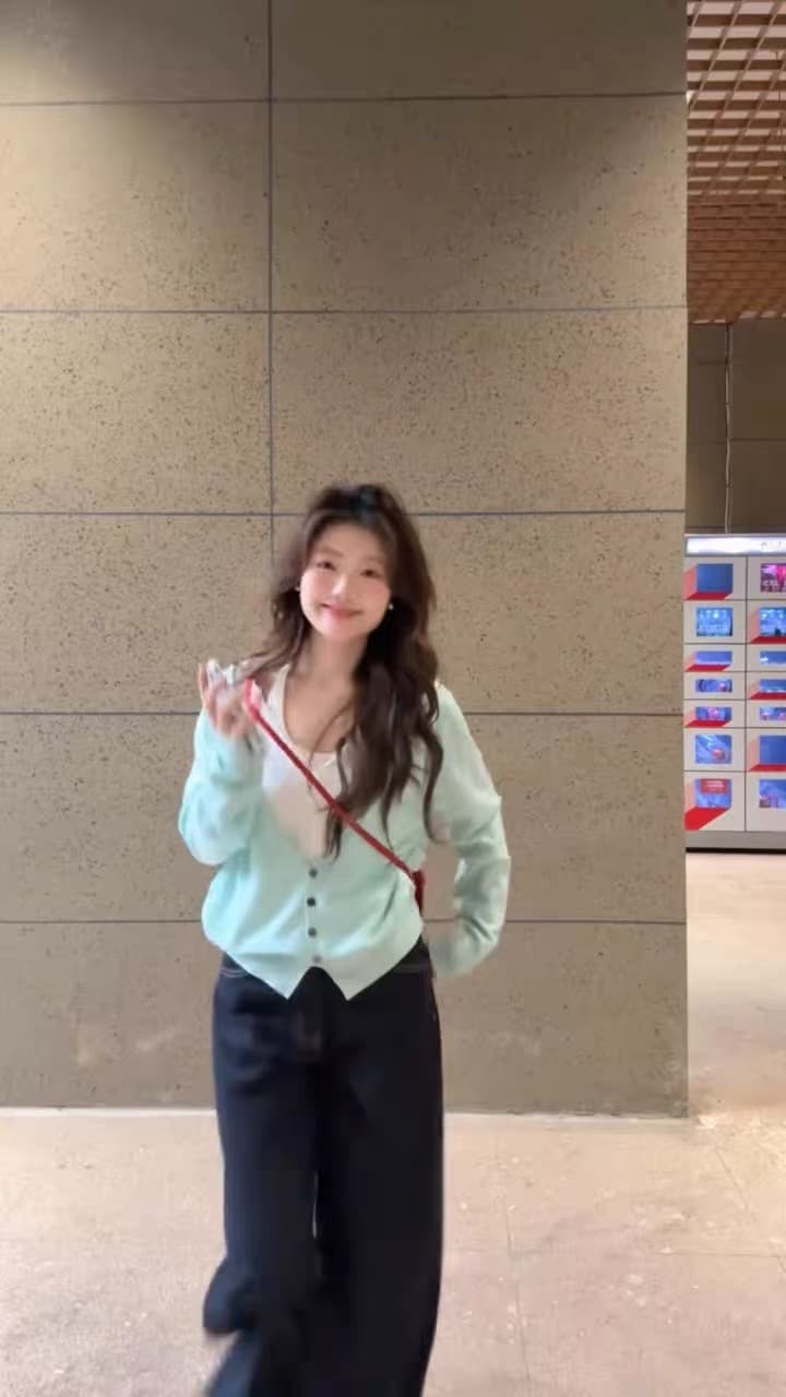 조기 초기 가을 2026 슈퍼 화재 연령 감소 한 부서 ootd 착용 가져 가라. 전체 집합 자이언트 잘 생긴 ~ 중 아름다운 투피스 슈트 여성 상세 이미지 5