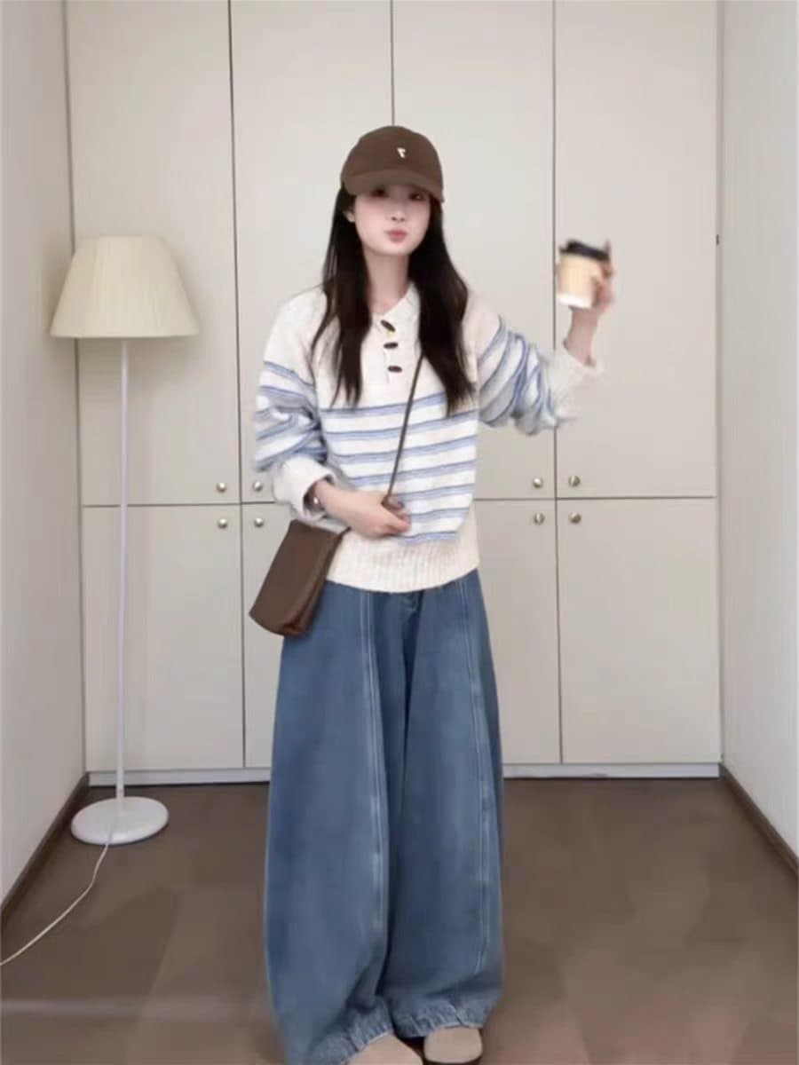 조기 가을 2026 슈퍼 화재 연령 감소 자이언트 잘 생긴 아름다운 아름다운 한 부서 전체 집합 ootd 착용 가져 가라. 투피스 슈트 여성 상세 이미지 3