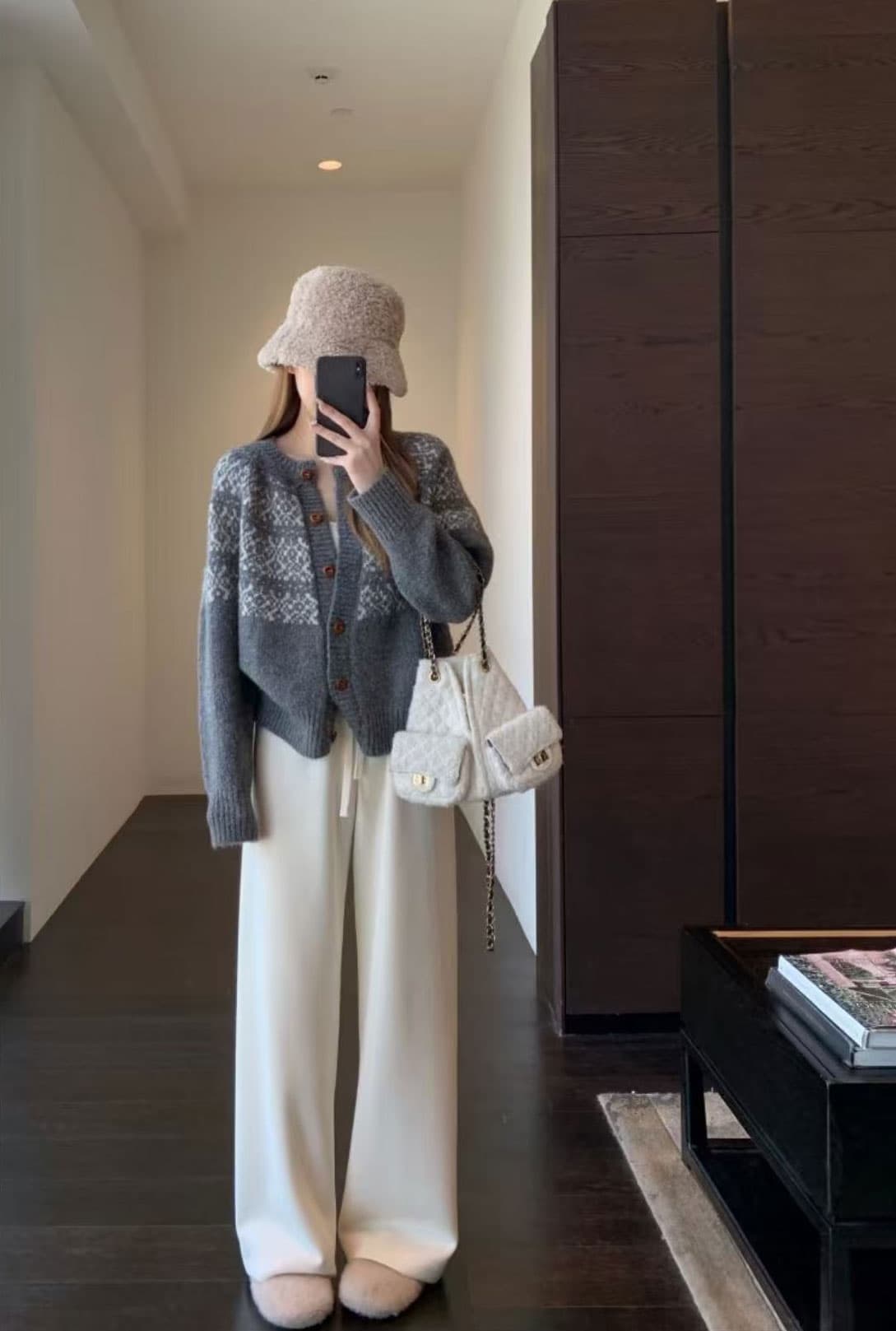 조기 가을 2026 슈퍼 화재 연령 감소 자이언트 잘 생긴 아름다운 아름다운 한 부서 전체 집합 ootd 착용 가져 가라. 투피스 슈트 여성 이미지 3