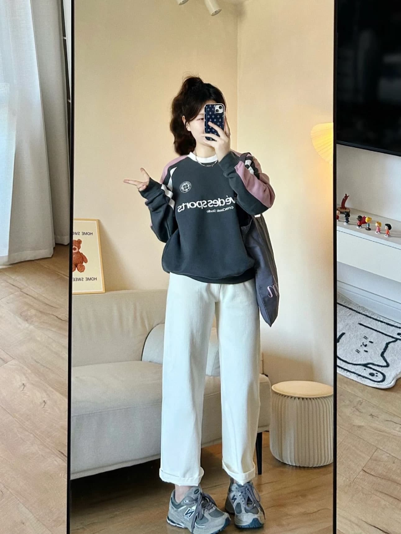 조기 가을 2026 슈퍼 화재 연령 감소 자이언트 잘 생긴 아름다운 아름다운 한 부서 전체 집합 ootd 착용 가져 가라. 투피스 슈트 여성 상세 이미지 2