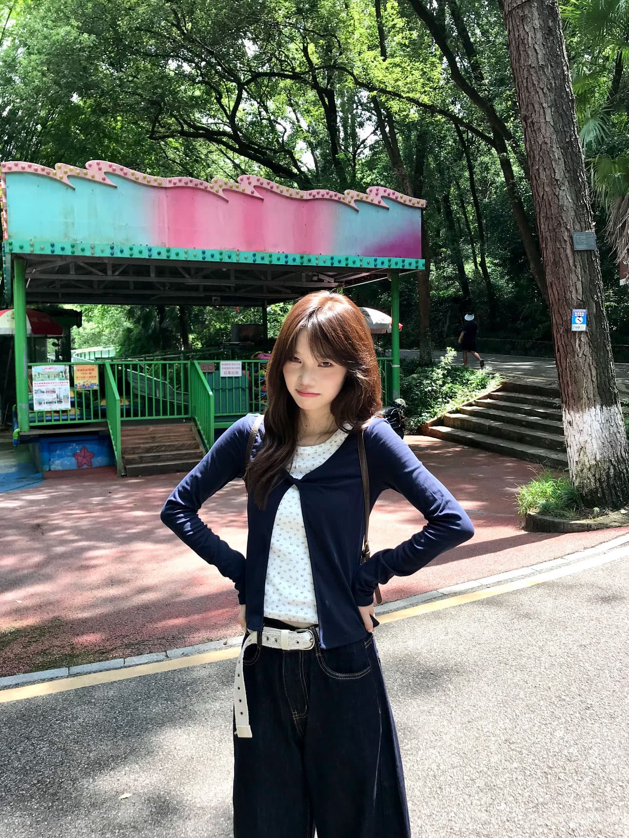 조기 가을 2026 슈퍼 화재 연령 감소 자이언트 잘 생긴 아름다운 아름다운 한 부서 전체 집합 ootd 착용 가져 가라. 투피스 슈트 여성 상세 이미지 1