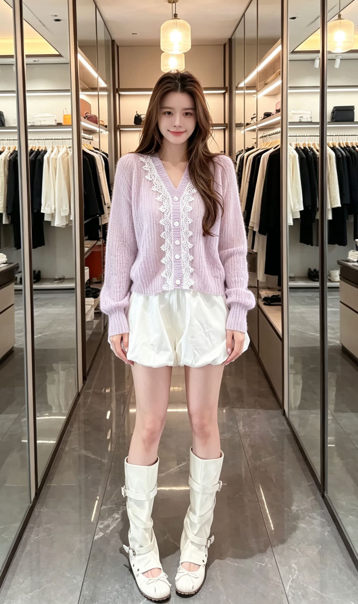 조기 가을 2026 슈퍼 화재 연령 감소 자이언트 잘 생긴 아름다운 아름다운 한 부서 전체 집합 ootd 착용 가져 가라. 투피스 슈트 여성 이미지 4