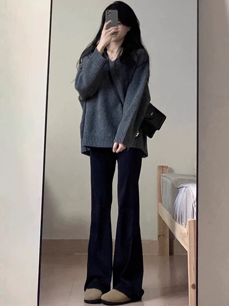 조기 가을 여성 의류 2026 차 부서 착용 가져 가라. 전체 집합 한 부서 고급 센스 느긋한 바람 맨위 투피스 슈트 가을 의상 상세 이미지 2