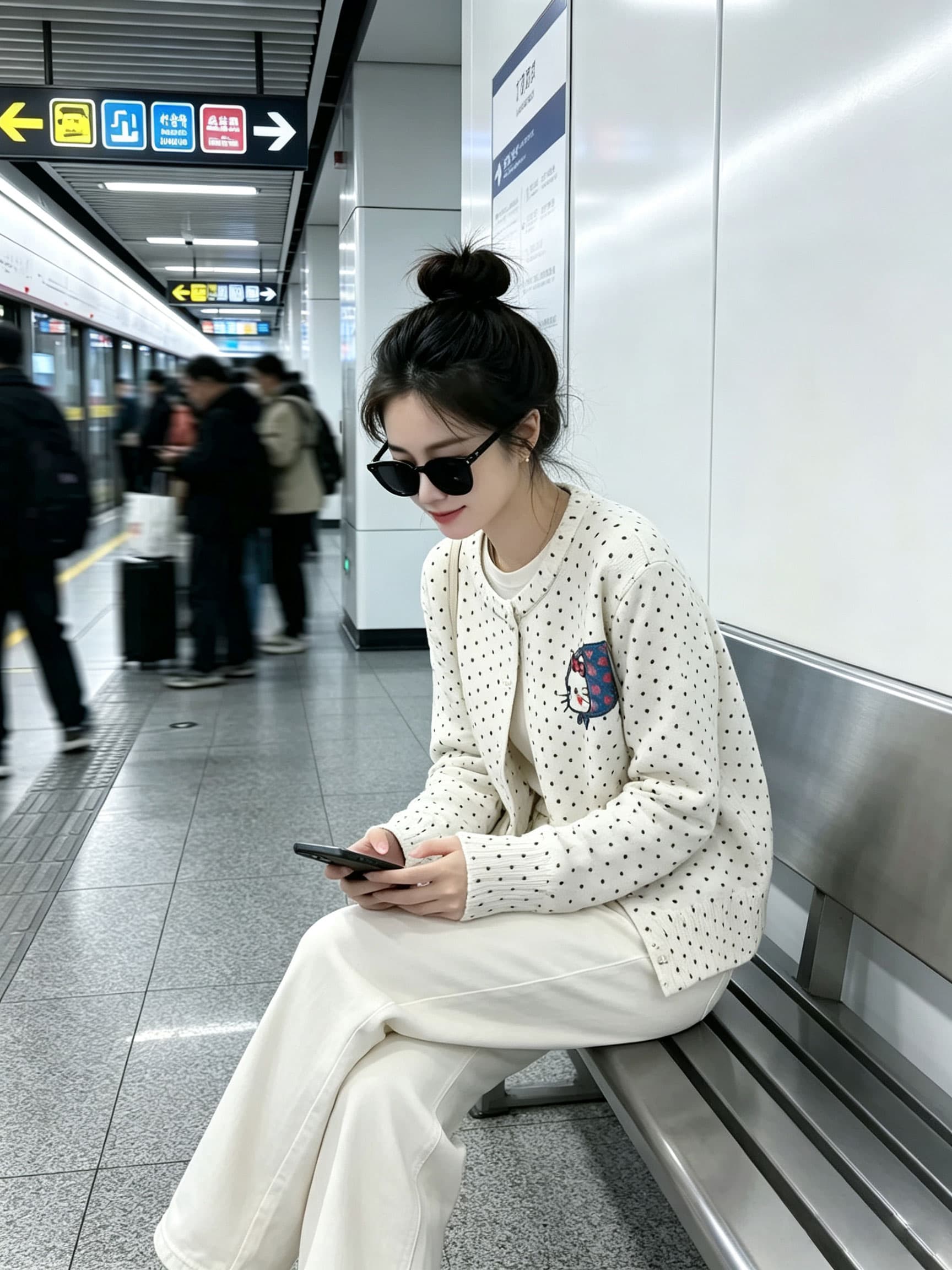 조기 가을 2026 슈퍼 화재 연령 감소 자이언트 잘 생긴 아름다운 아름다운 한 부서 전체 집합 ootd 착용 가져 가라. 세 조각 세트 여성 이미지 2
