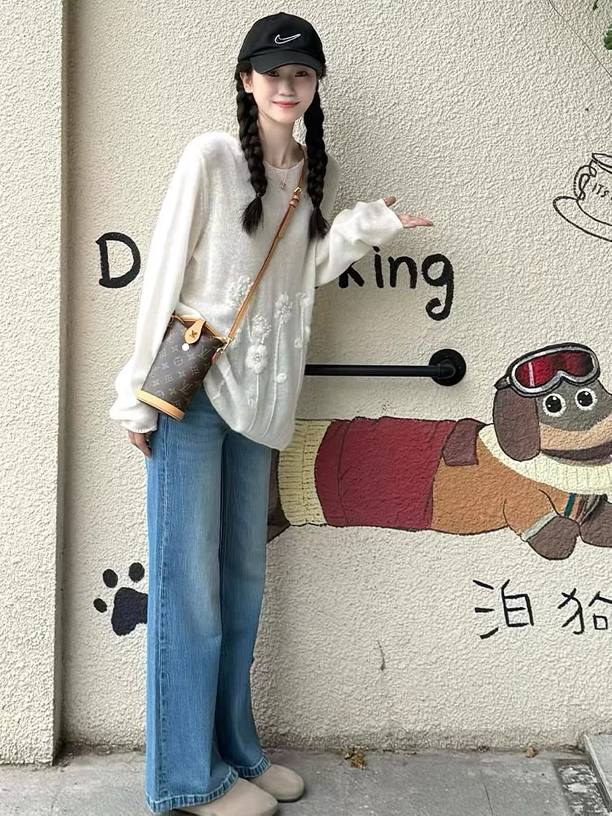가을 겨울철 여성 의류 2026 차 부서 착용 가져 가라. 전체 집합 한 부서 고급 센스 느긋한 바람 맨위 투피스 슈트 가을 의상 이미지 3