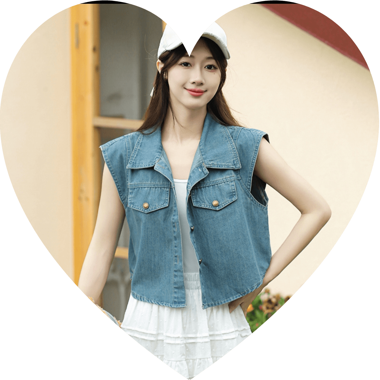 패션 새로운 Feifei 소매 캐주얼 레트로 고급 디자인 데님 맨위 블루 블랙 둘 색상 상세 이미지 19