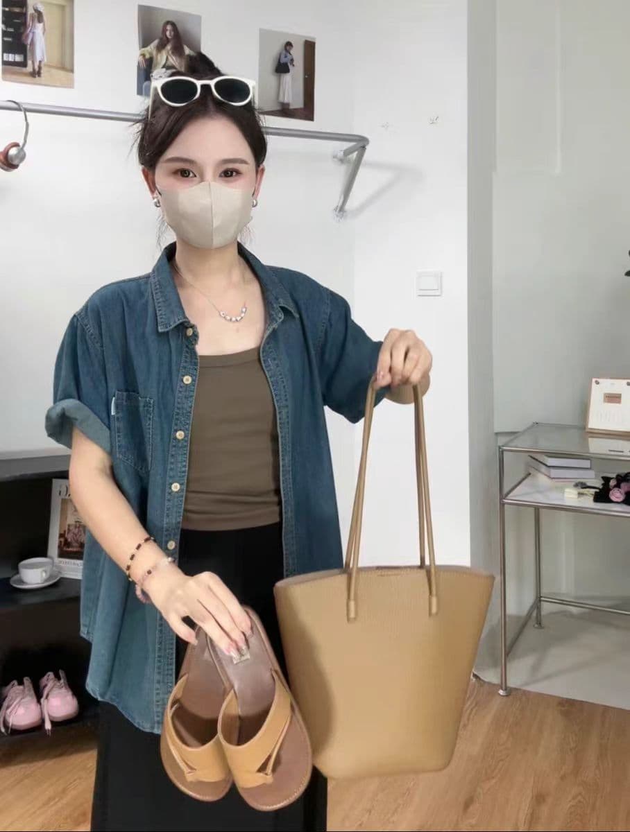 한 부서 착용 가져 가라. 패션 연령 감소 루즈핏 다용도 부드럽다 프로 피부 반팔 맨위 얕은 깊이 둘 색상 상세 이미지 8