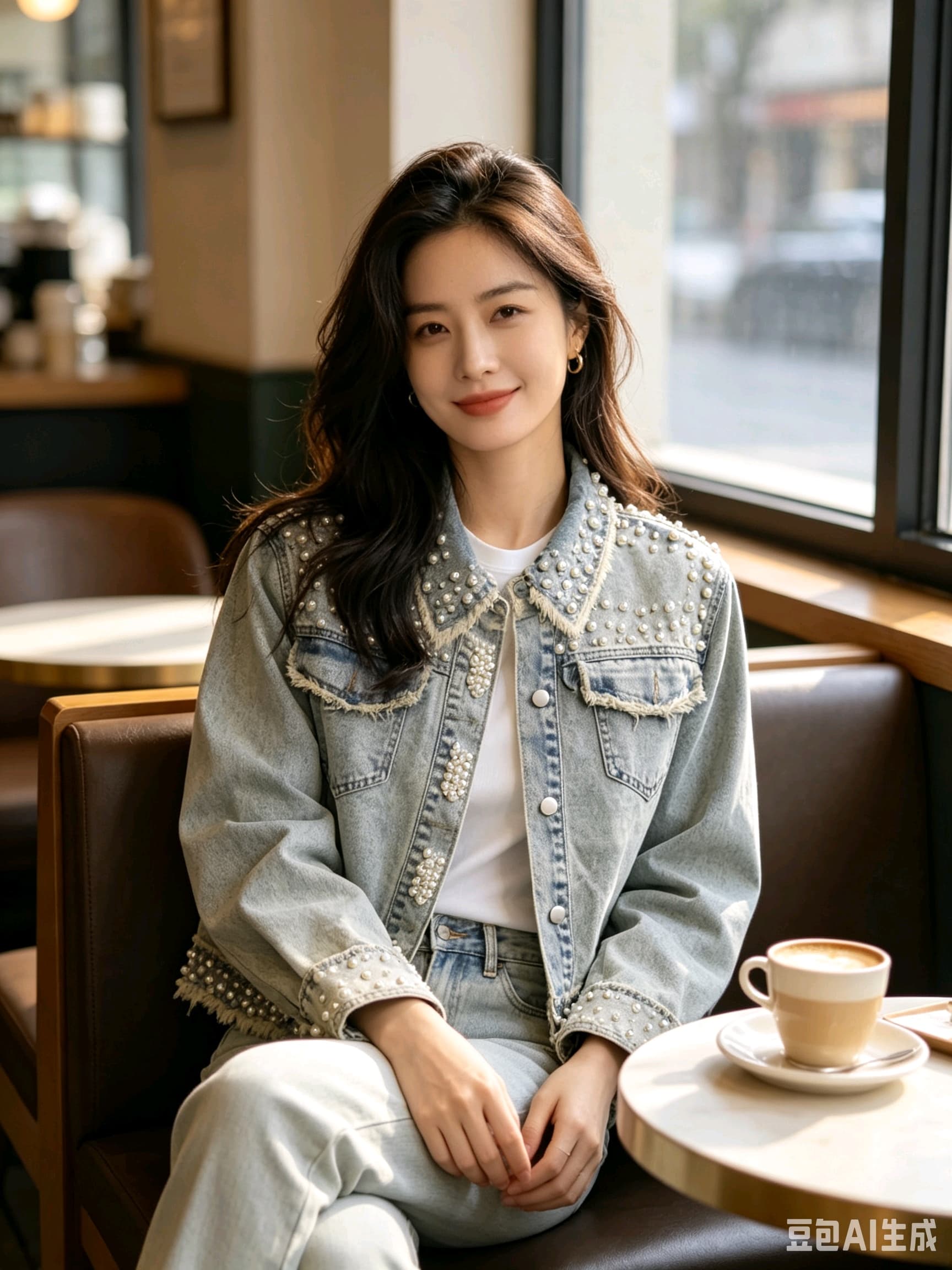 유럽 역 무거운 작업 데님 맨위 재킷 다용도 패션 거리 바람 상세 이미지 16