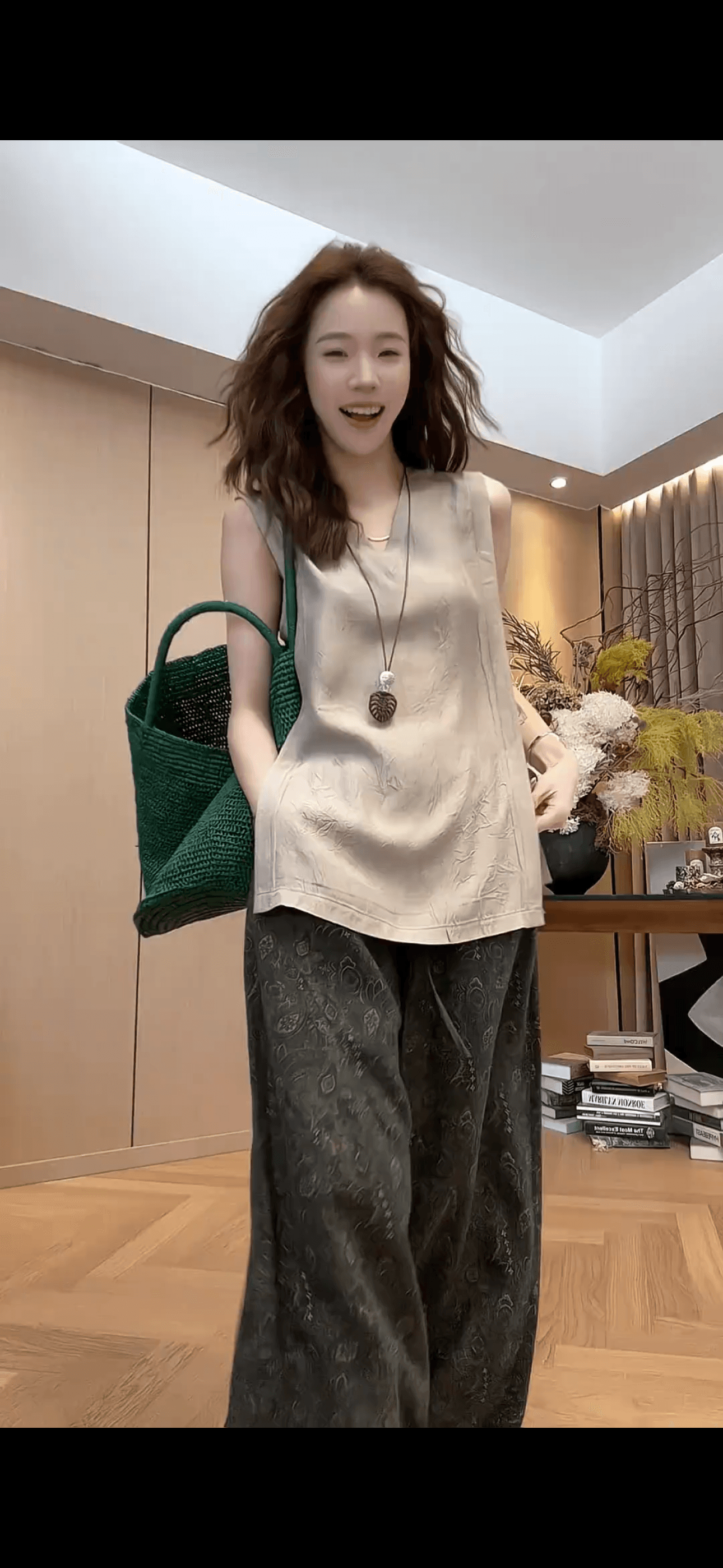 2026 새로운 패션 오래된 돈 바람 세트 상세 이미지 4