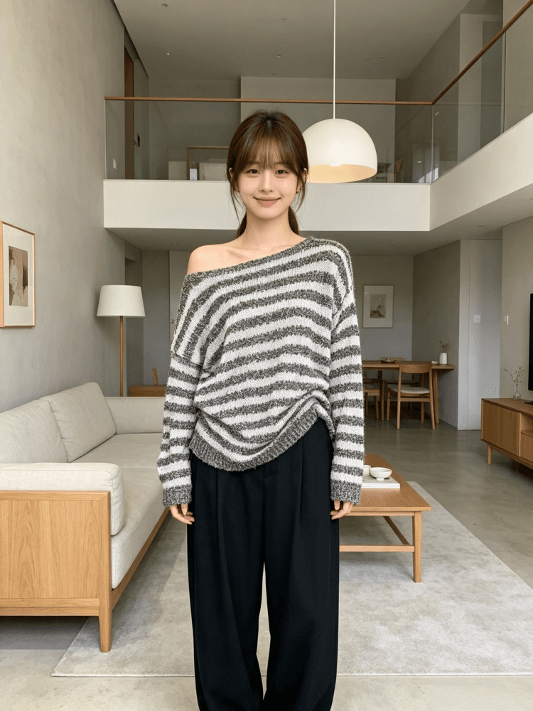 높음 물품 조기 멋진 가을 센스 벨트 실 홀로우 아웃 니트 자외선 차단 블라우스 여성 2026 새로운 루즈핏 외부 잡아라. 의류 상세 이미지 19