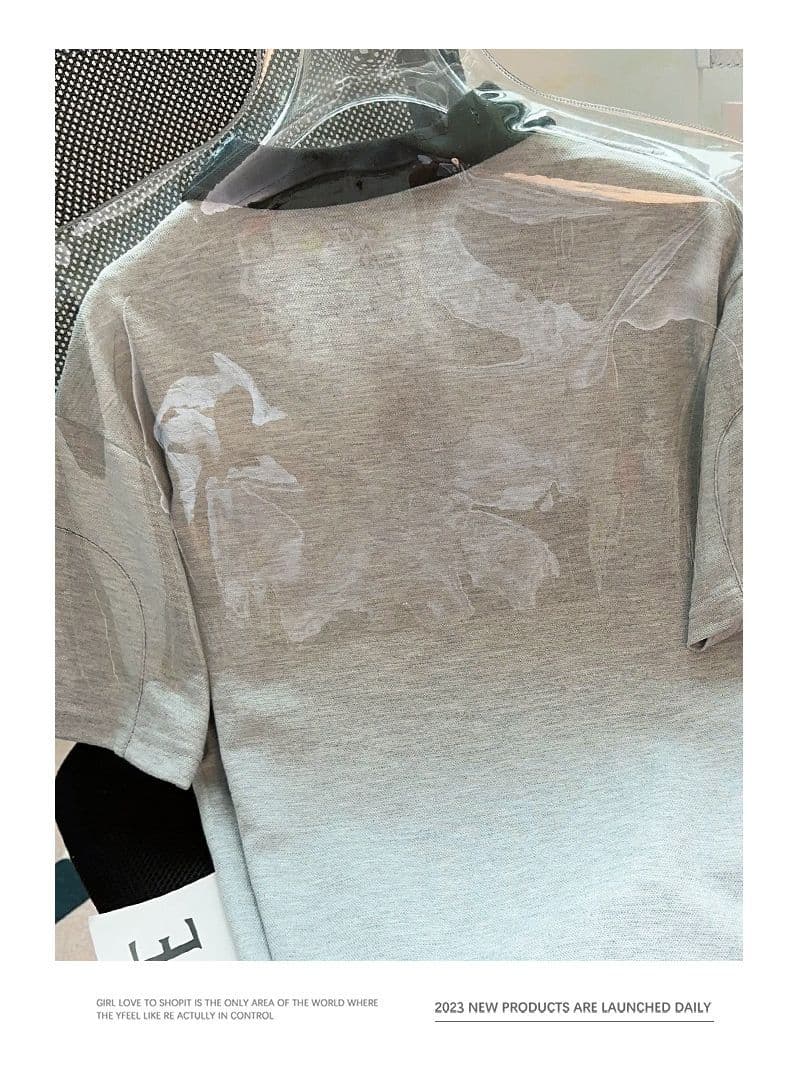 자수 POLO 칼라 캐주얼 스포츠 슈트 여성 여름 새로운 학생 한국 스타일 루즈핏 투피스 세트 상세 이미지 9