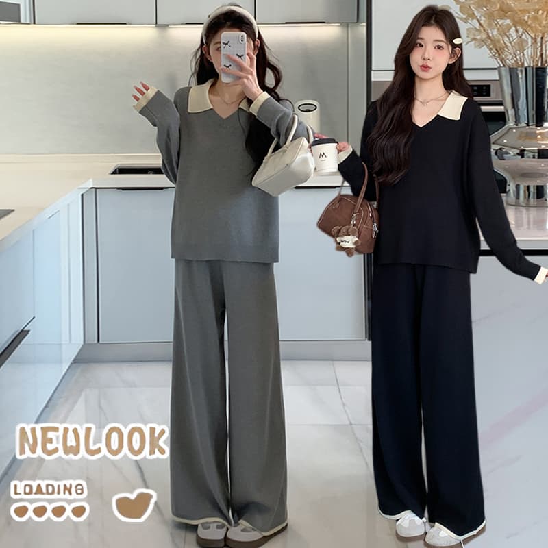 2026 가을 새로운 느긋한 게으른 착용 가져 가라. 캐주얼 세트 이미지 3