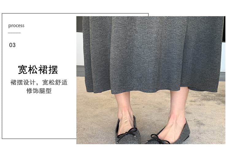 2026 가을 새로운 게으른 착용 가져 가라. 드레스 상세 이미지 9