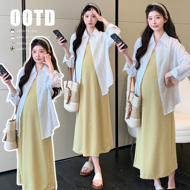 2026 가을 새로운 게으른 착용 가져 가라. 투피스 세트 이미지 2