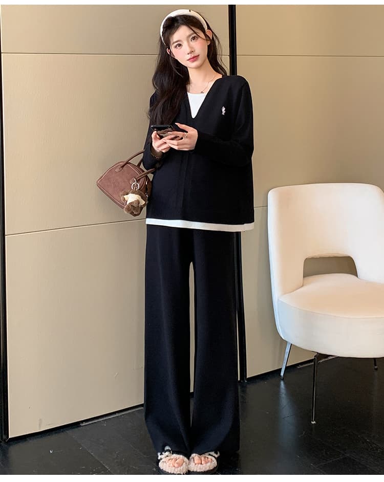 2026 가을 느긋한 바람 게으른 착용 가져 가라. 세트 상세 이미지 53