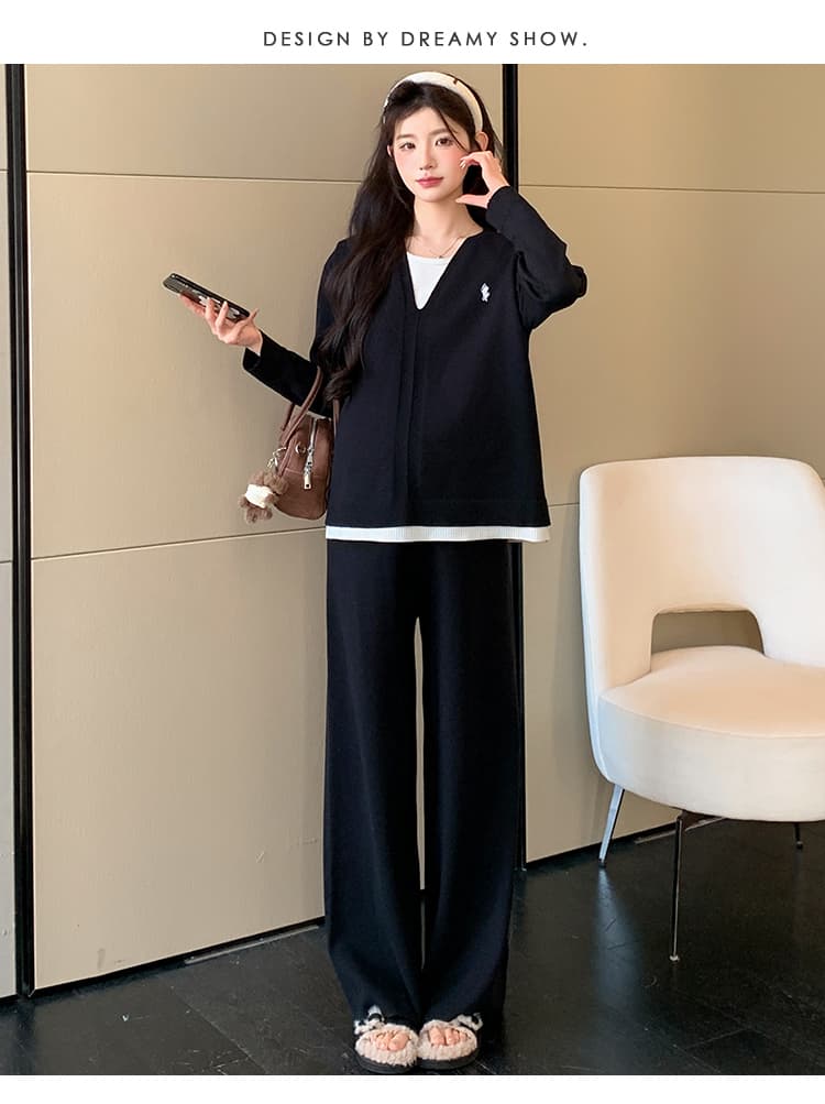 2026 가을 느긋한 바람 게으른 착용 가져 가라. 세트 상세 이미지 54