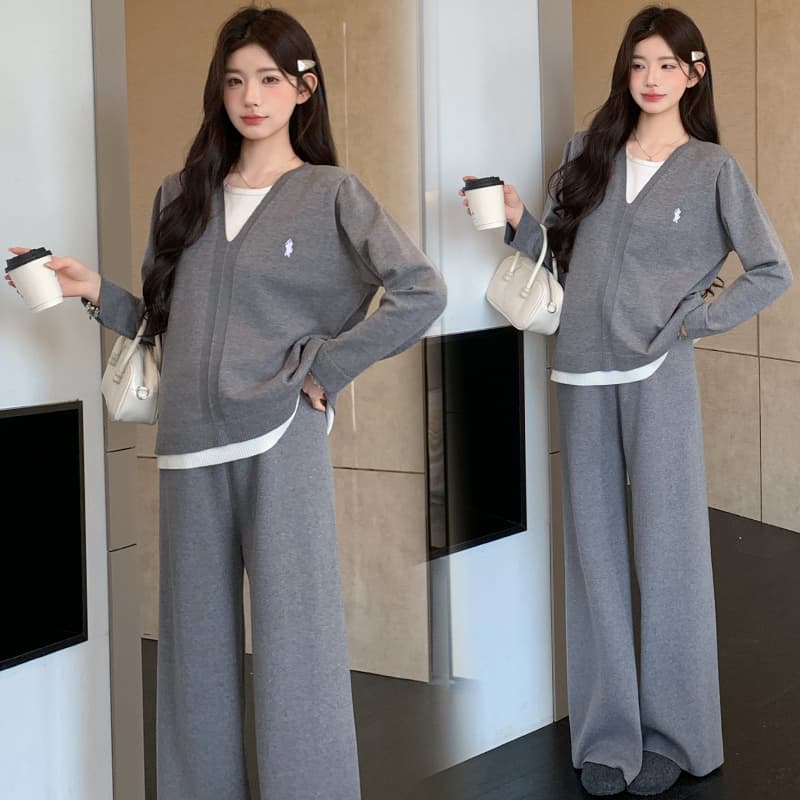 2026 가을 느긋한 바람 게으른 착용 가져 가라. 세트 이미지 3