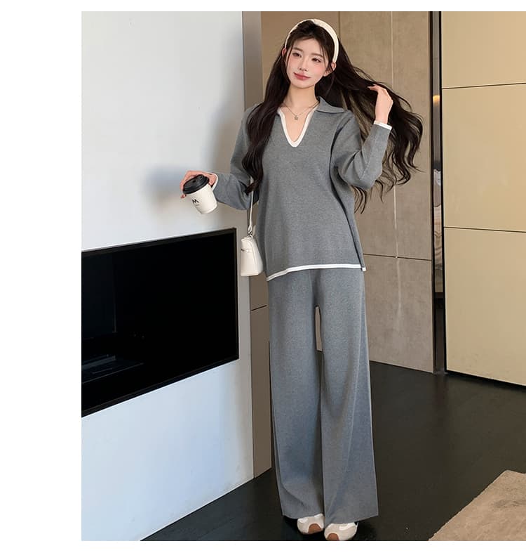 2026 가을 느긋한 게으른 착용 가져 가라. 세트 상세 이미지 39